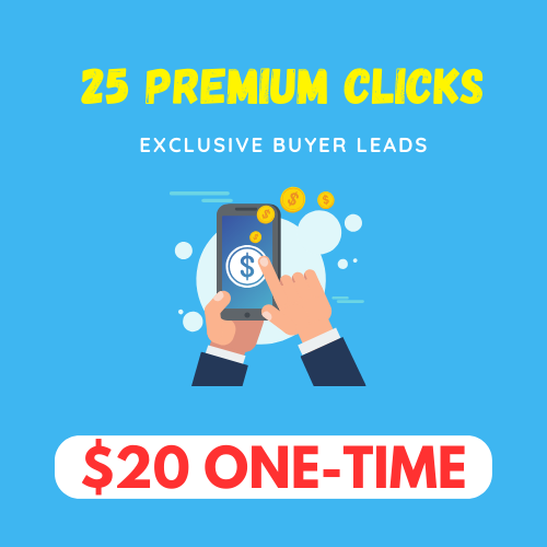 25 FRESH PREMIUM CLICKS